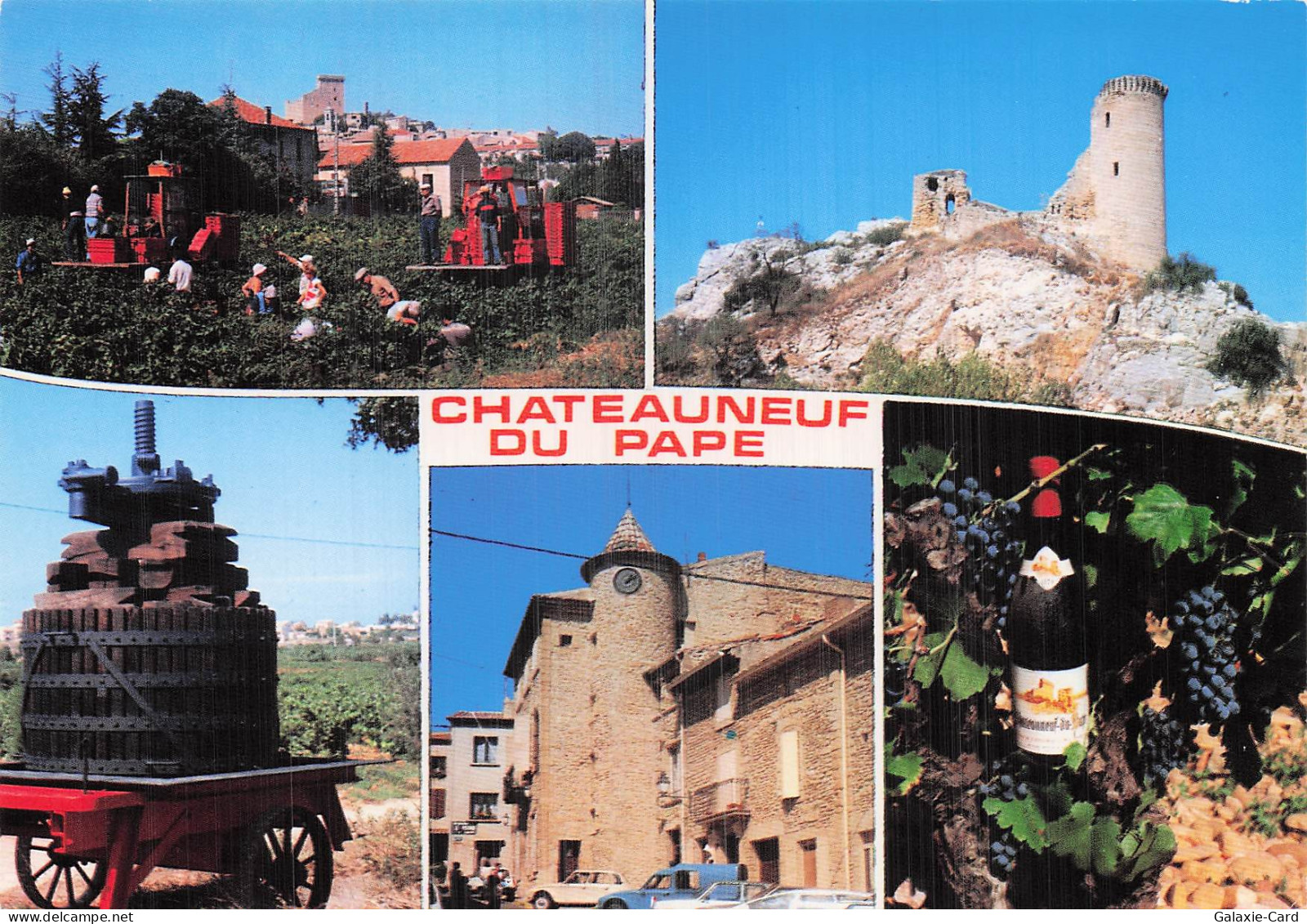 84 CHATEAUNEUF DU PAPE VIGNOBLES