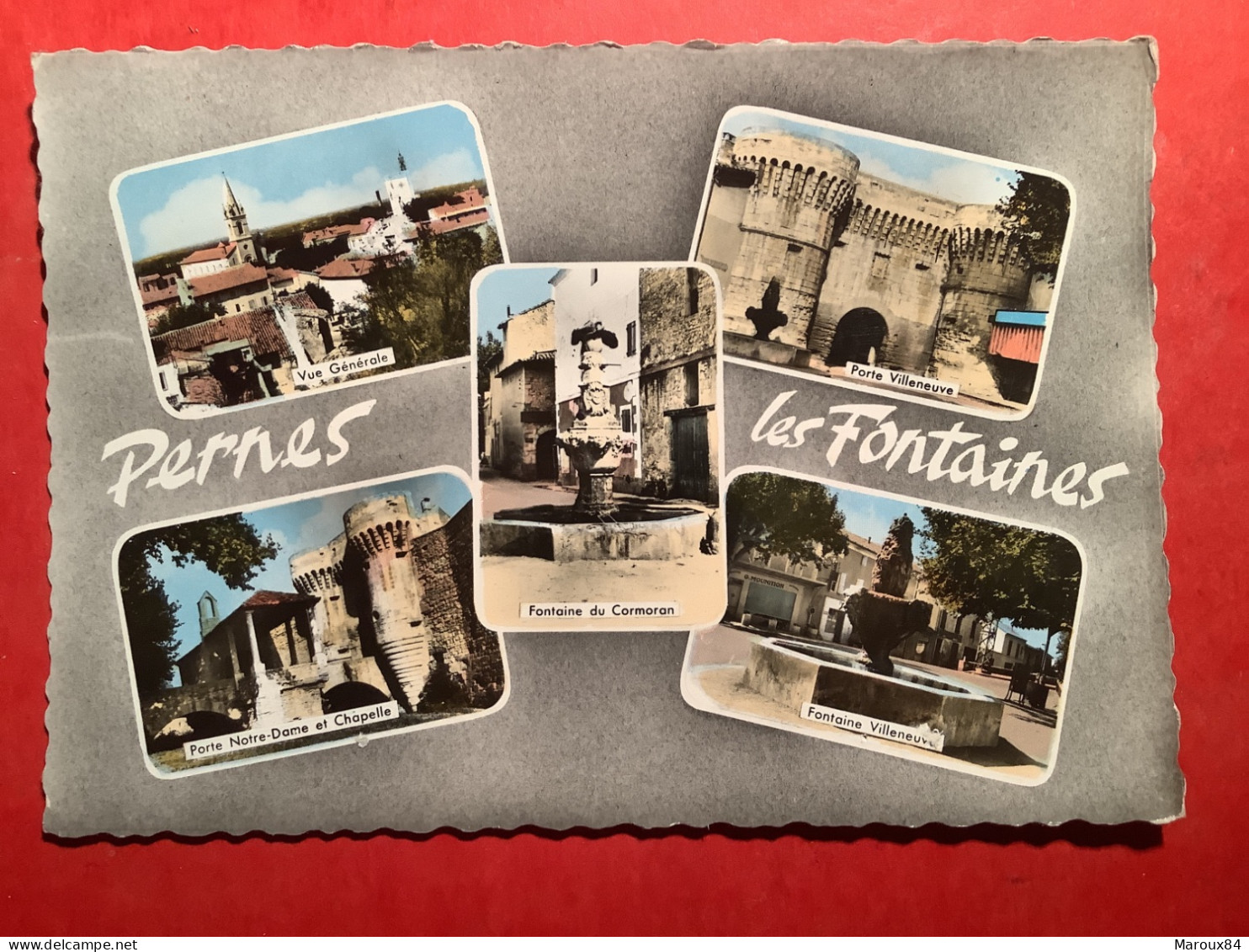 84/ cpsm pernes les fontaines multi vues
