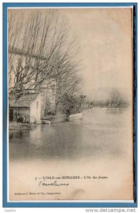 84 - L'ISLE sur SORGUE -- L'Isle des joutes
