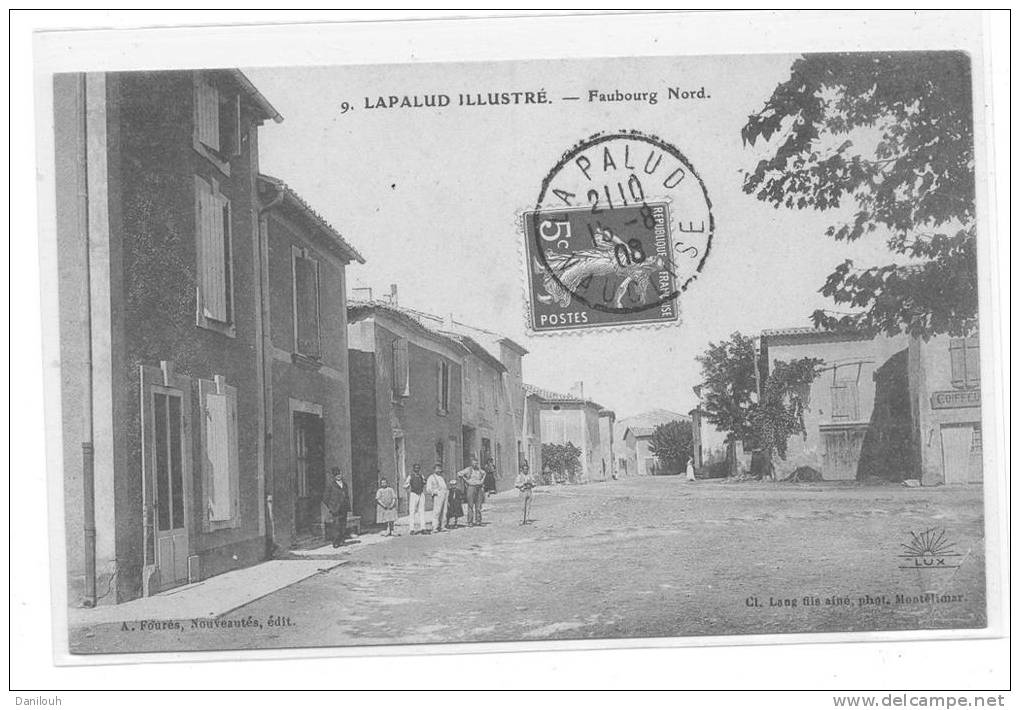 84 // LAPALUD  Faubourg nord  N° 9  **