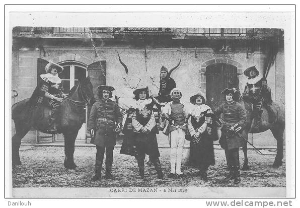 84 // MAZAN - LE CARRI DE MAZAN  6 mai 1928 **
