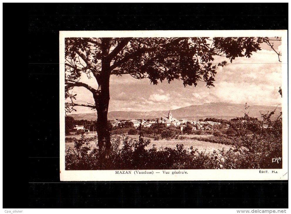 84 MAZAN Vue Générale, ed ERA, 193?