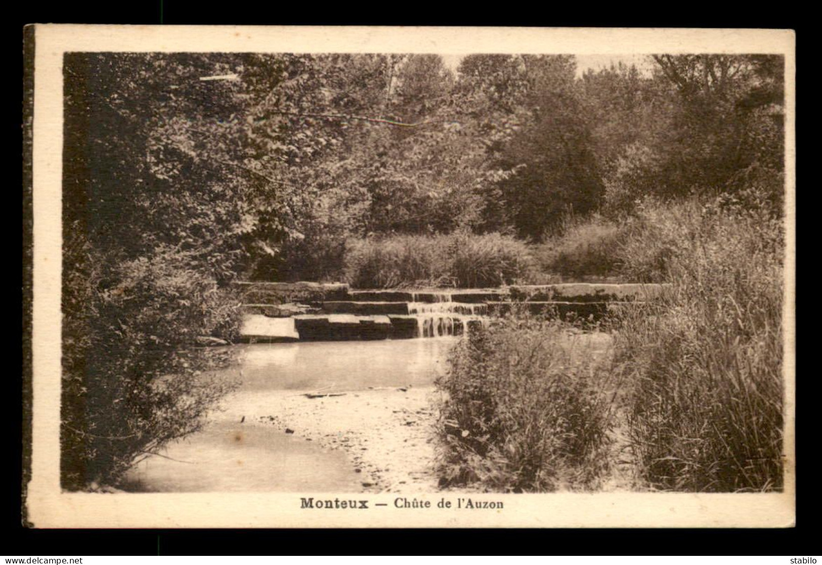 84 - MONTEUX - CHUTE DE L'AUZON
