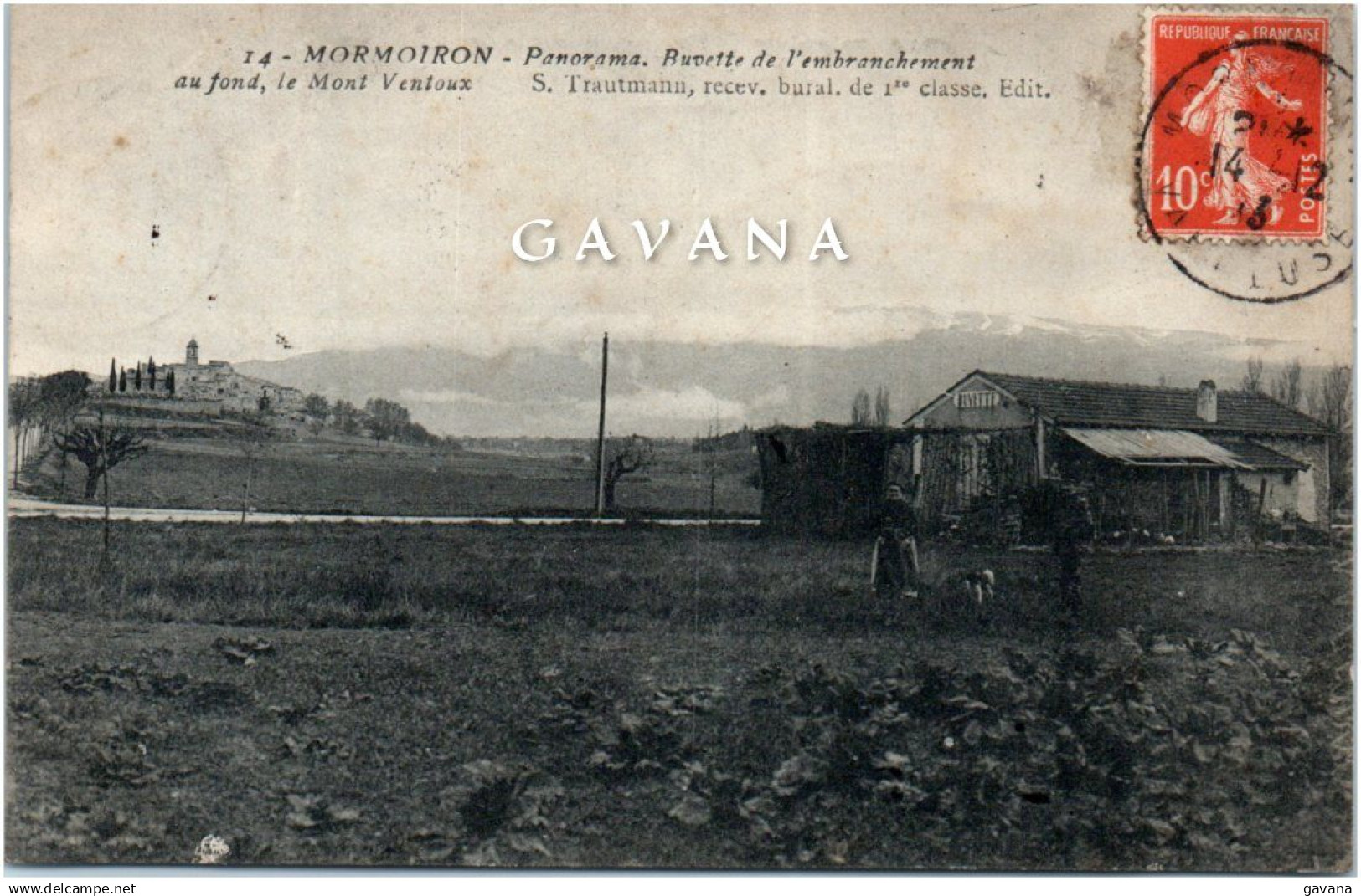 84 MORMOIRON - Panorama - Buvette de l'embranchement