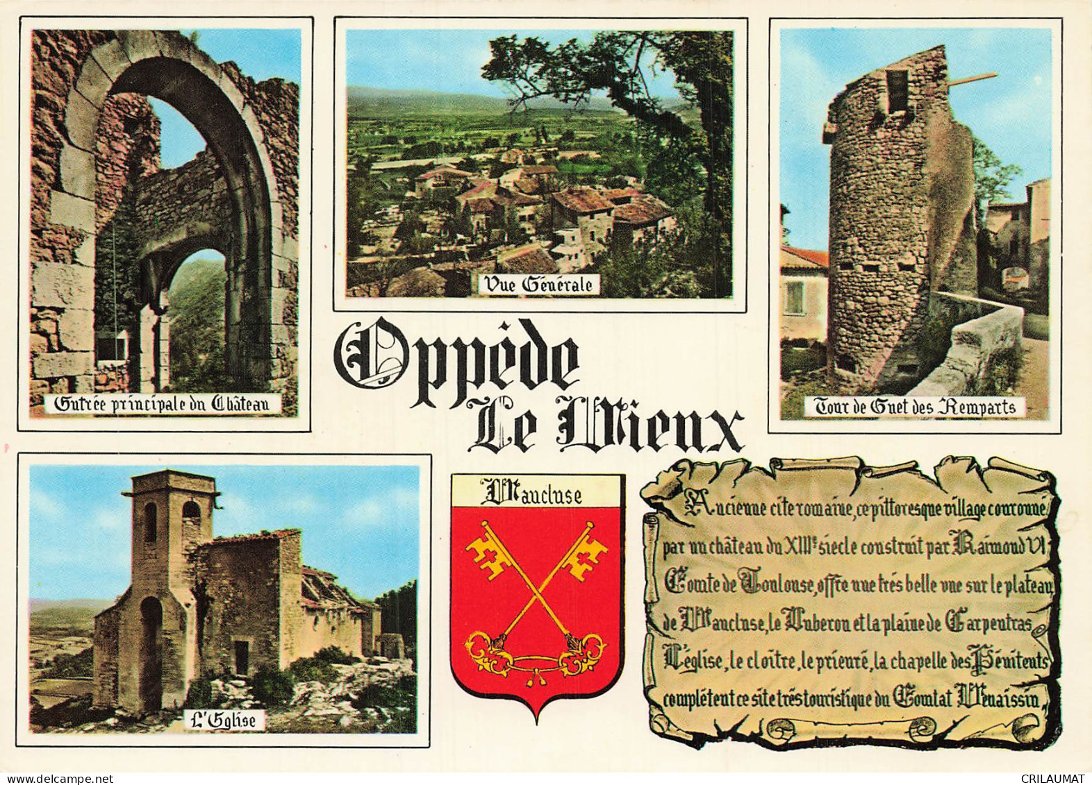 84 OPPEDE LE VIEUX