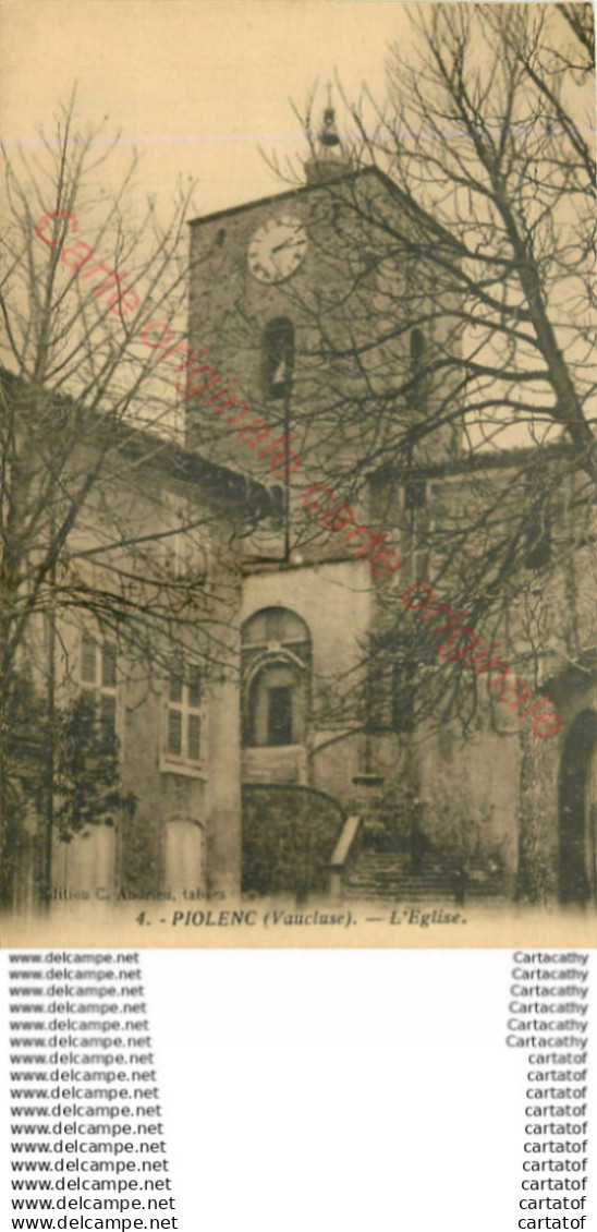84.  PIOLENC .  L'Eglise .