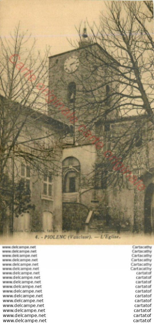 84.  PIOLENC .  L'Eglise .