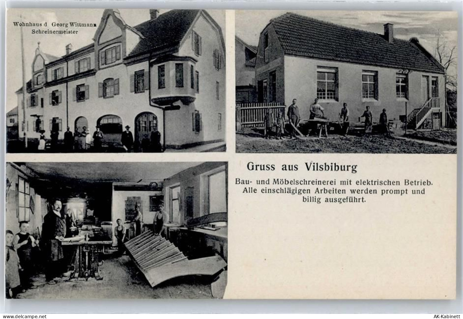84137 W8313 Vilsbiburg - Schreinermeister Georg Wittmann - 51044962