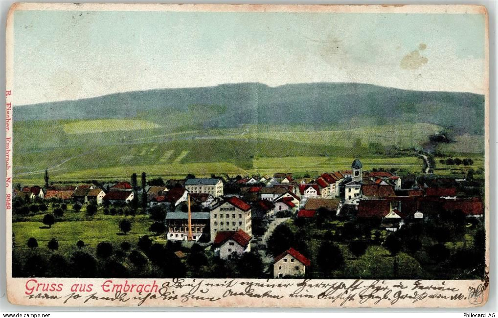 8424 Embrach 1901 Lithographie - 52021380