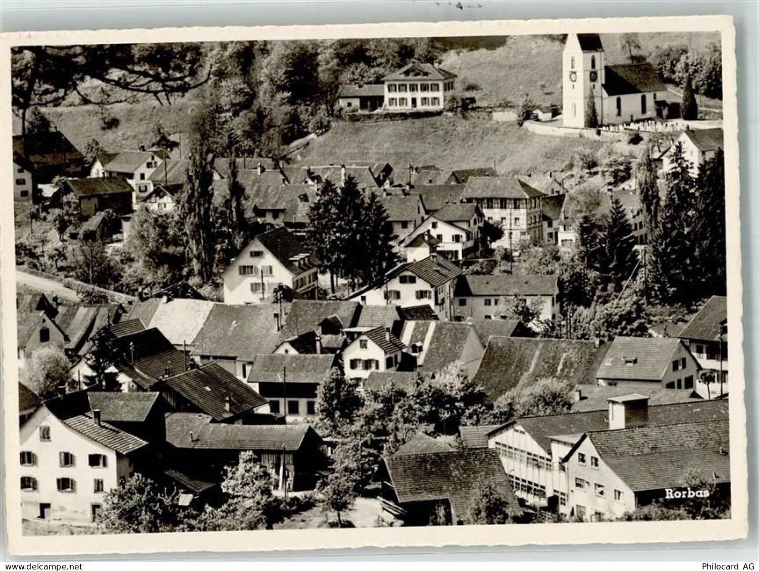 8427 Rorbas Foto AK Kirche - 10742085