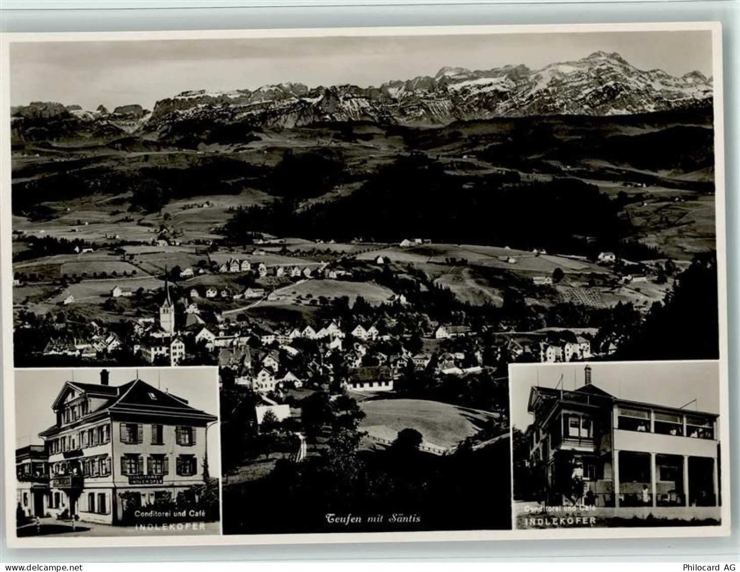 8428 Teufen ZH 1937 Foto AK Conditorei Indlekofer AK - 13102049