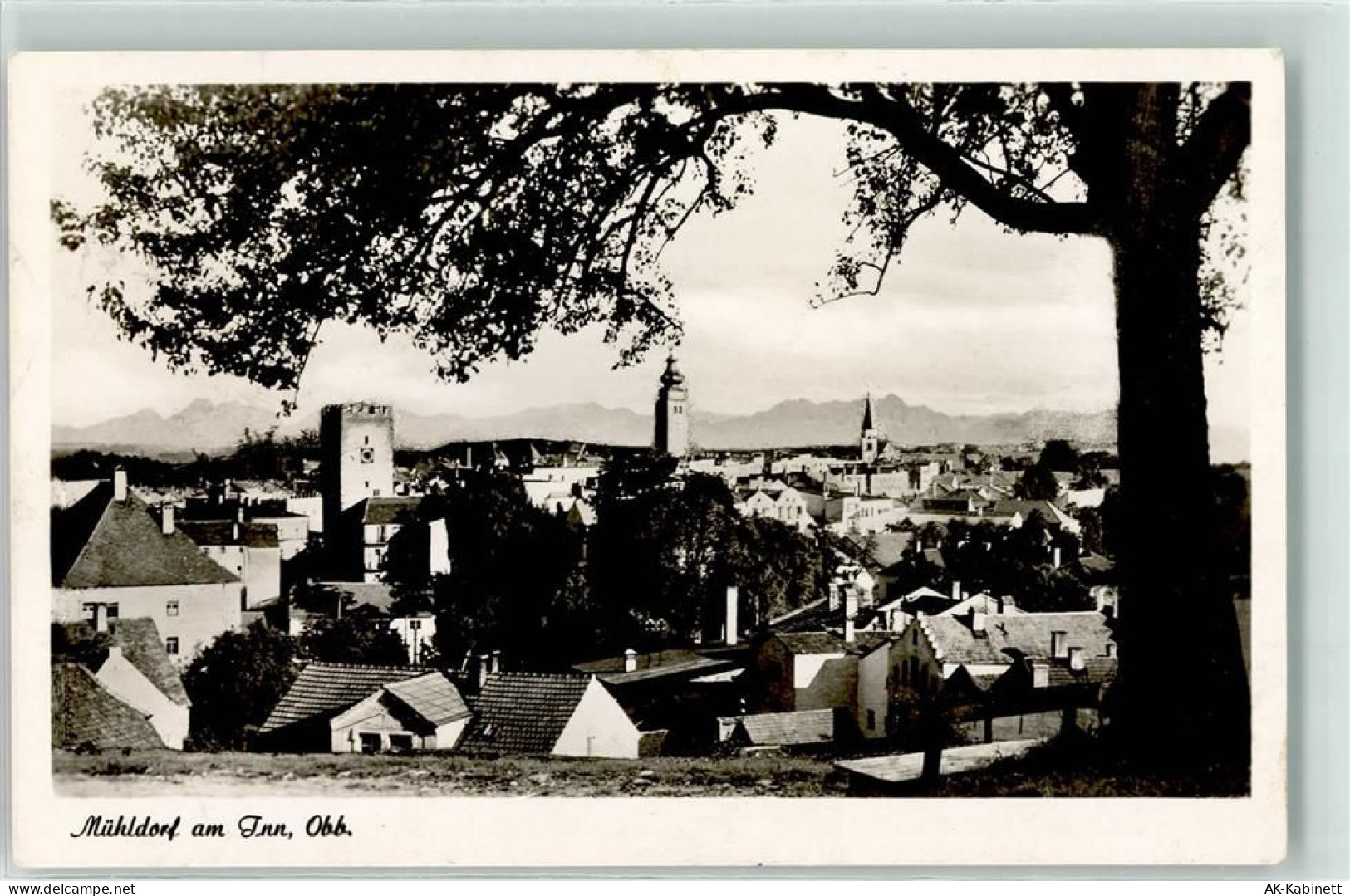 84453 W8260 Mühldorf a. Inn Foto AK Kirche St.Nikolaus Münchner Tor - 39318823