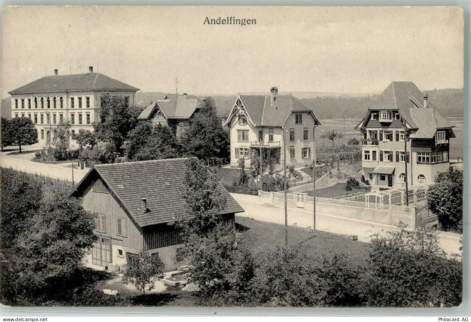 8450 Andelfingen 1910 Foto AK - 13552170