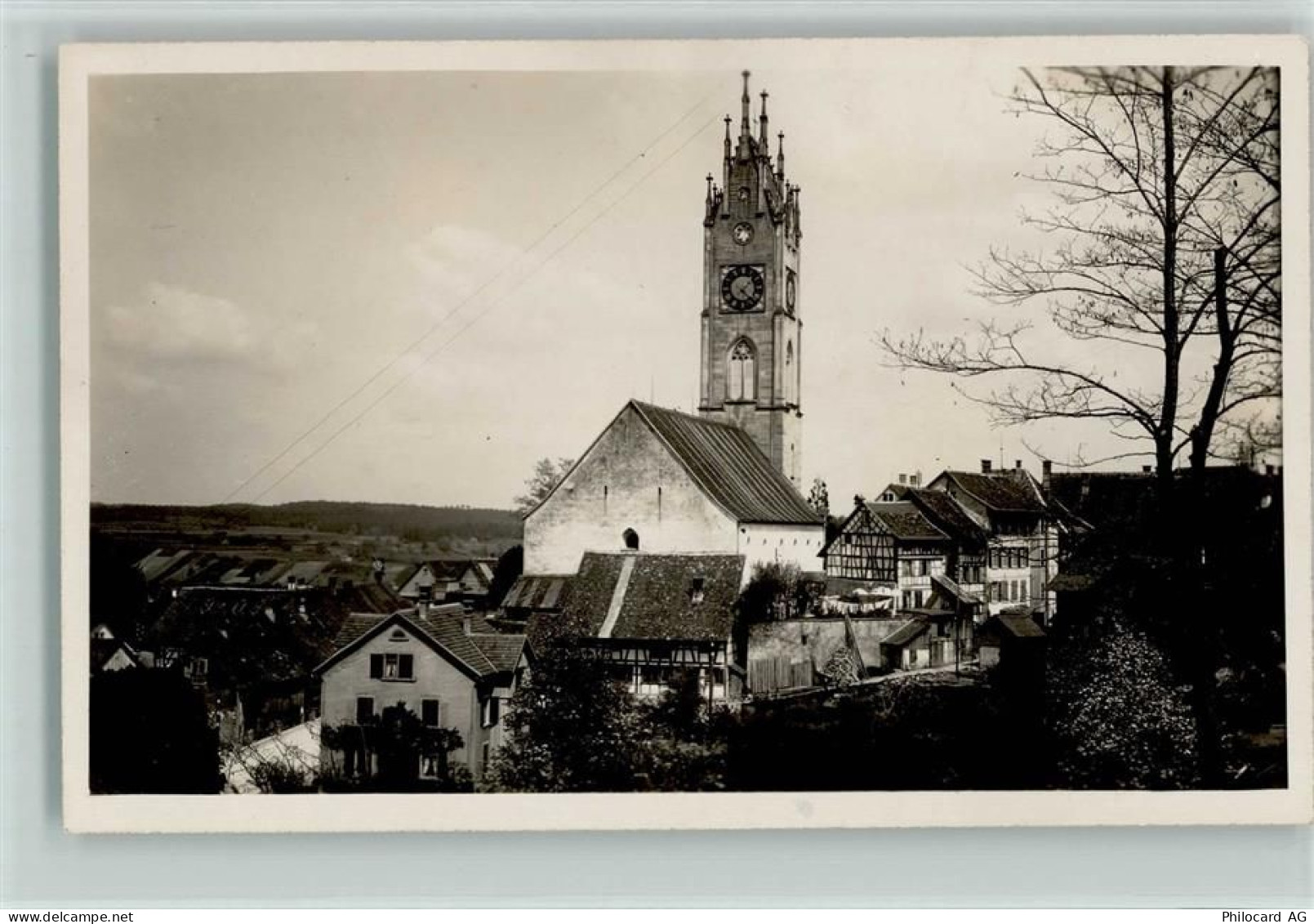 8450 Andelfingen Foto AK Kirche - 13218369