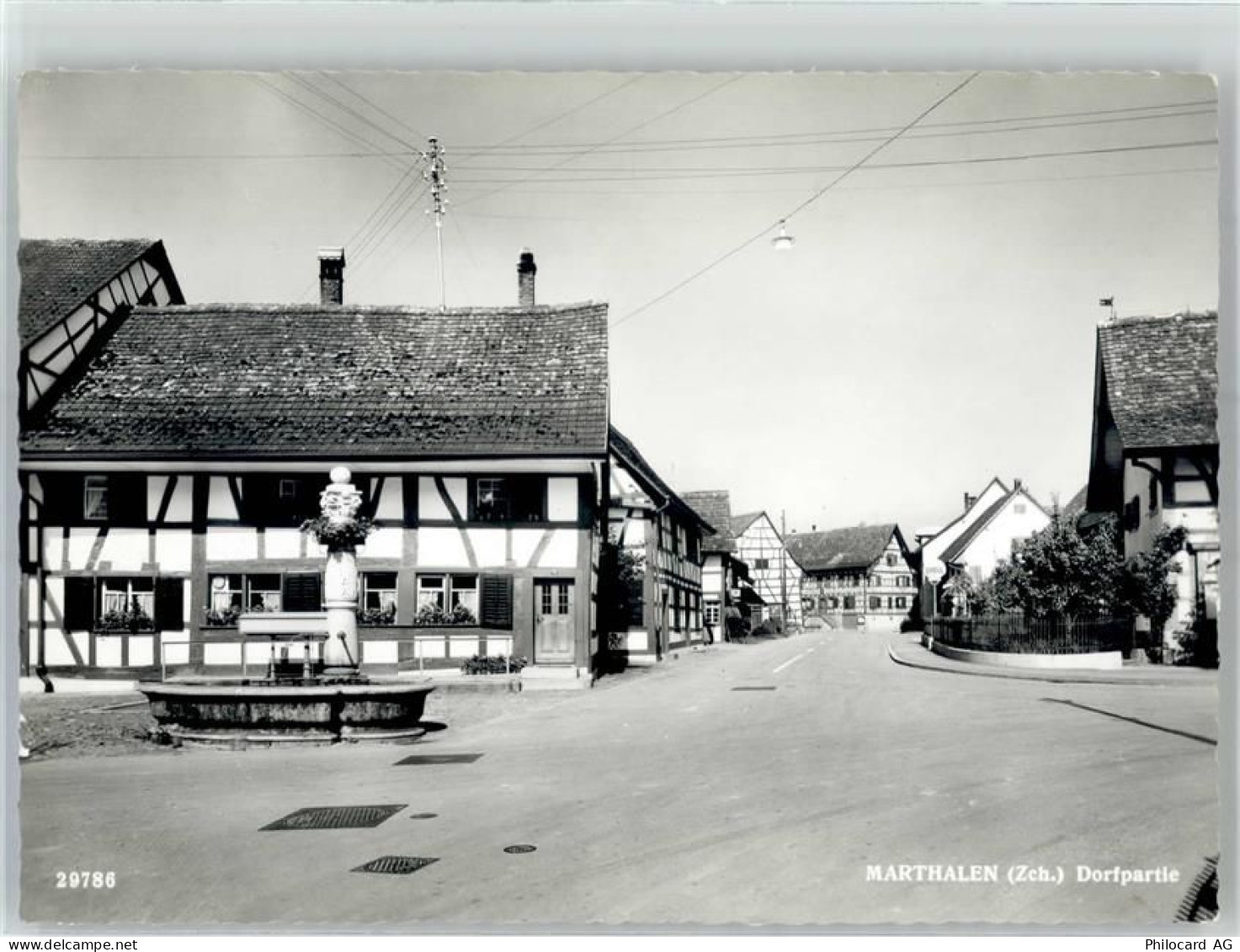 8460 Marthalen - Straßenansicht Brunnen - 51713773