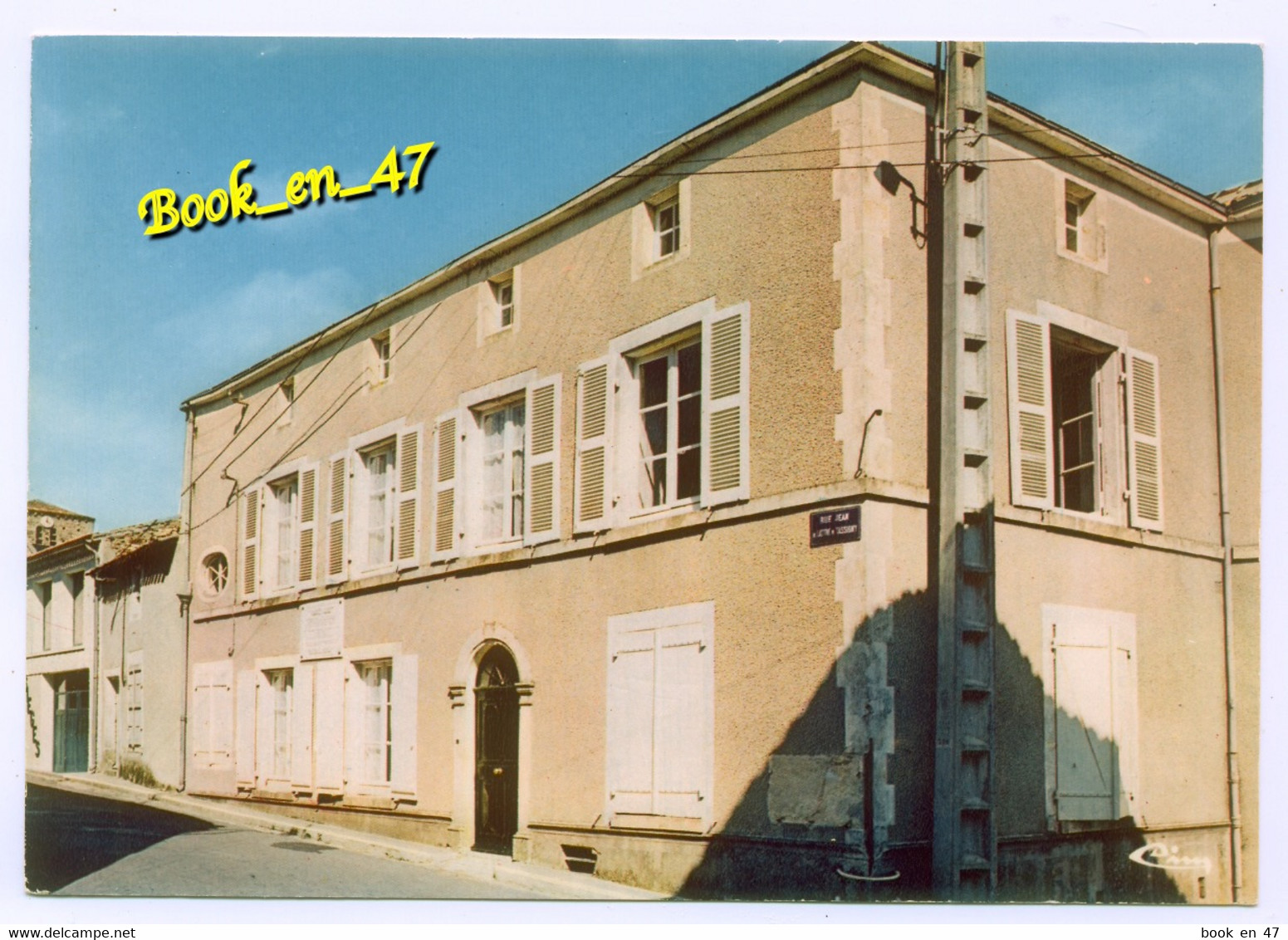 {84778} 85 Vendée Mouilleron en Pareds , Maison natale du Maréchal De Lattre