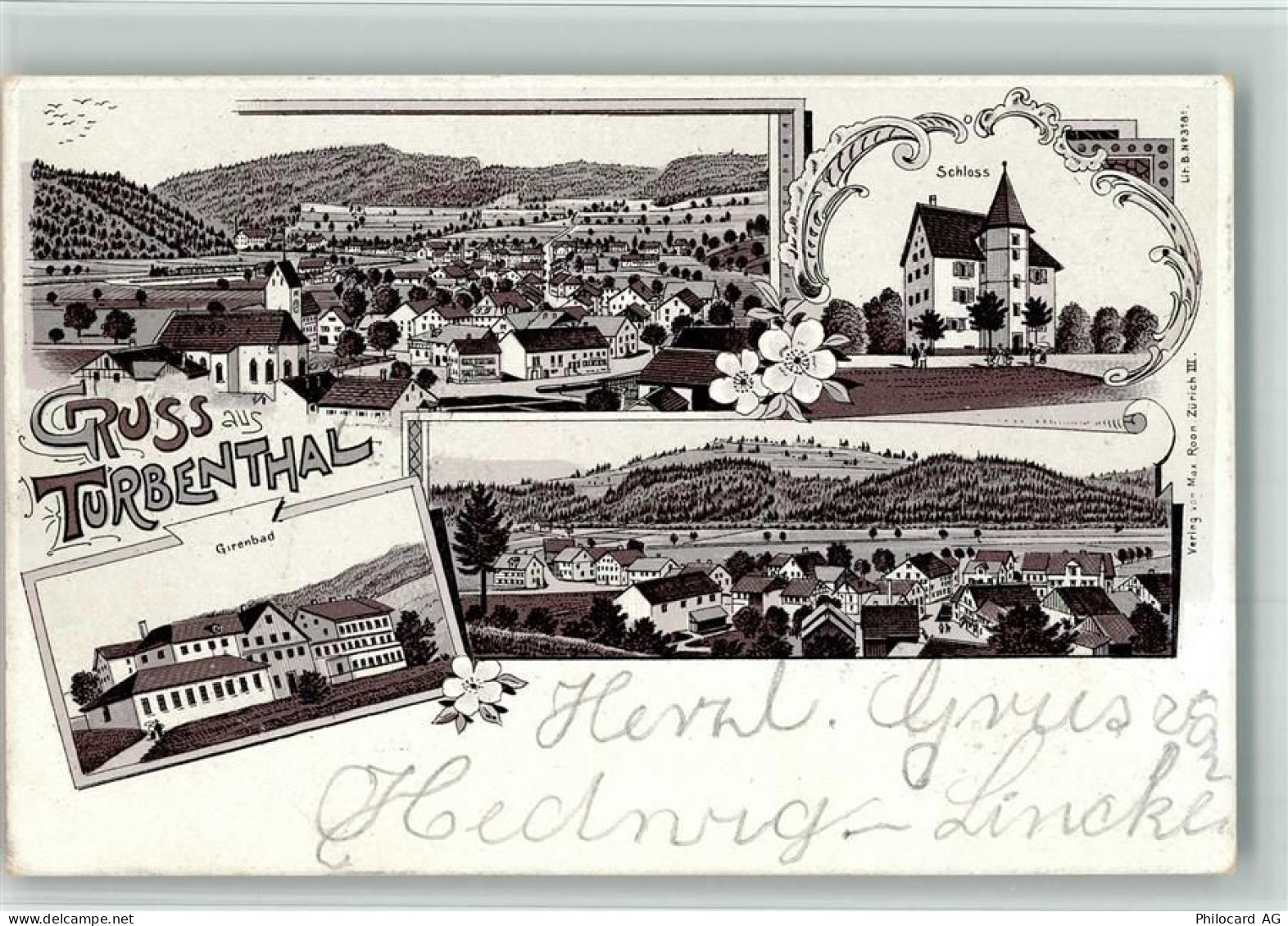 8488 Turbenthal 1902 BOAKC mit girenbad BOAK - 13700075