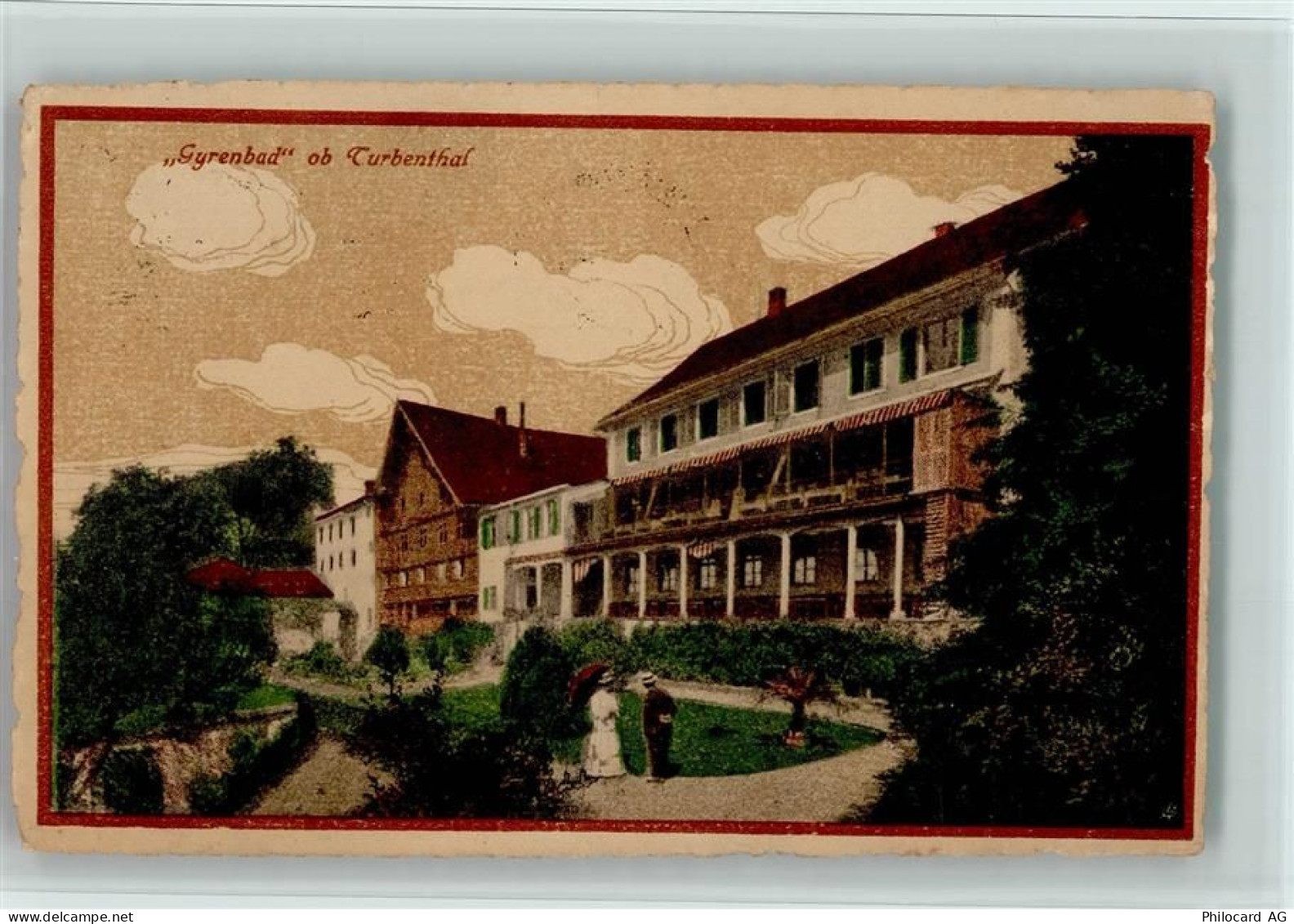 8488 Turbenthal 1917 - Gyrenbad , AK - 13070789