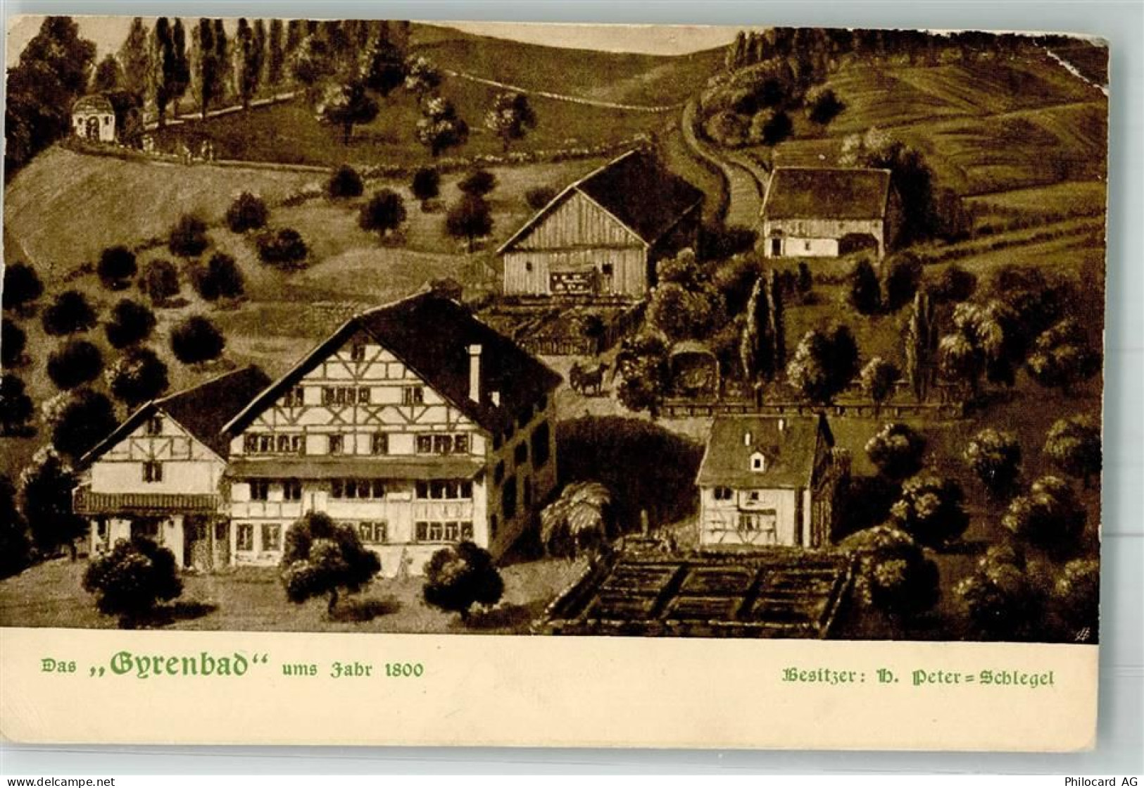 8488 Turbenthal Gebrauchsspuren Hotel Gasthaus Syrenbad - 38024718