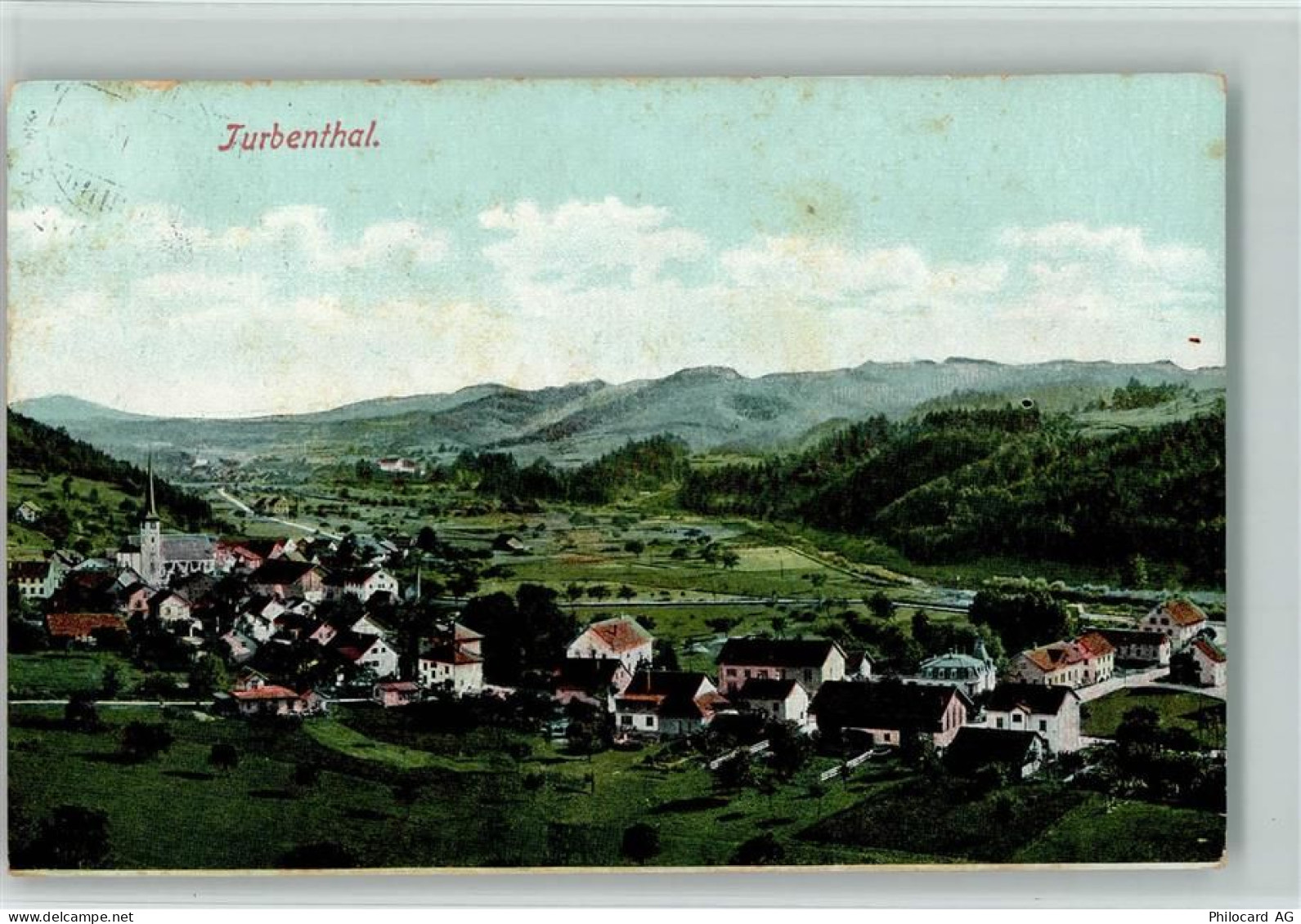 8488 Turbenthal Lithographie 1913 - 13112473