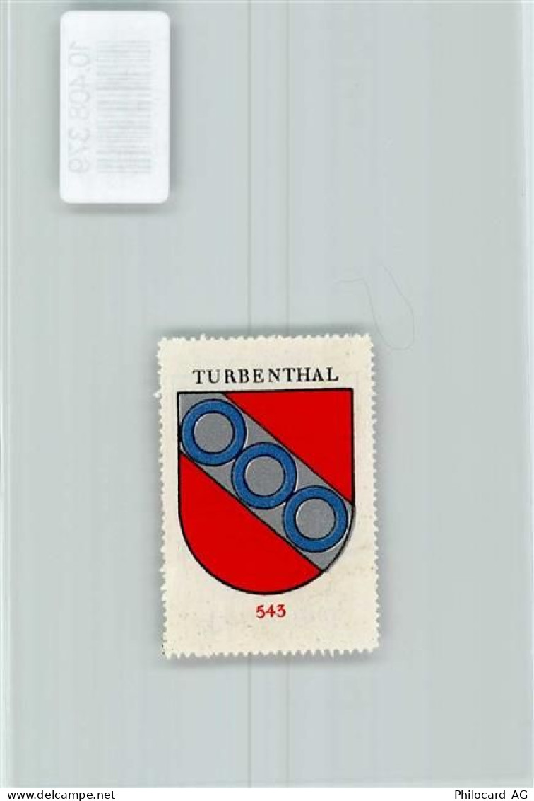 8488 Turbenthal - Vignette Wappen Kaffee Hag ca 1920-1940 - 10408379