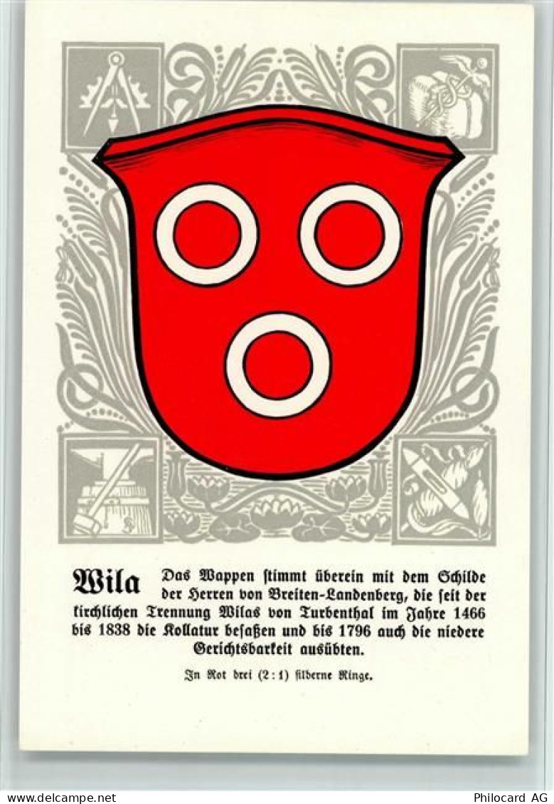 8492 Wila Ottenhub - Nr. 54 Serie XI - sehr gute Erhaltung AK - 13078544