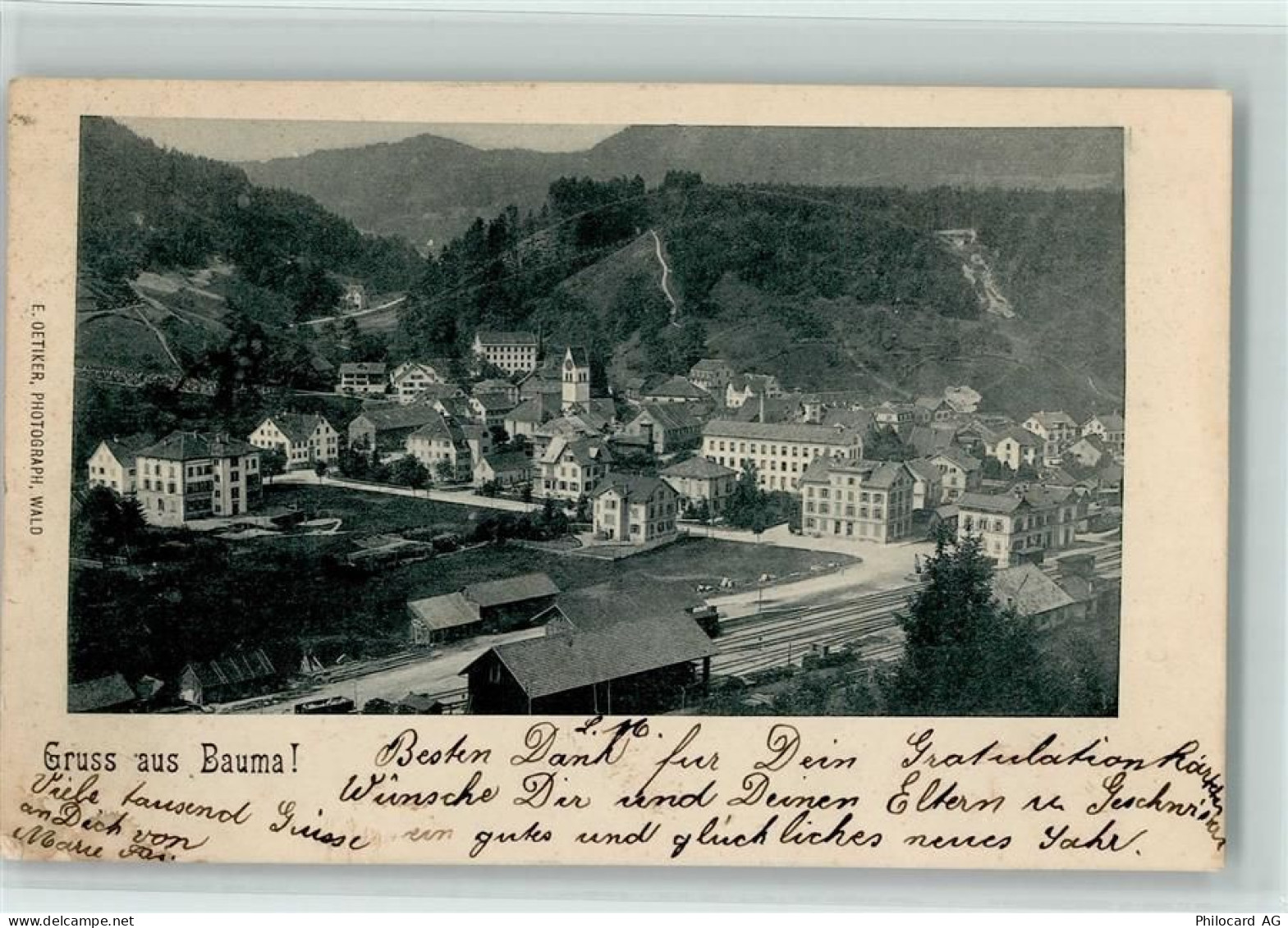 8494 Bauma 1900 - Bahnhof - 13218046