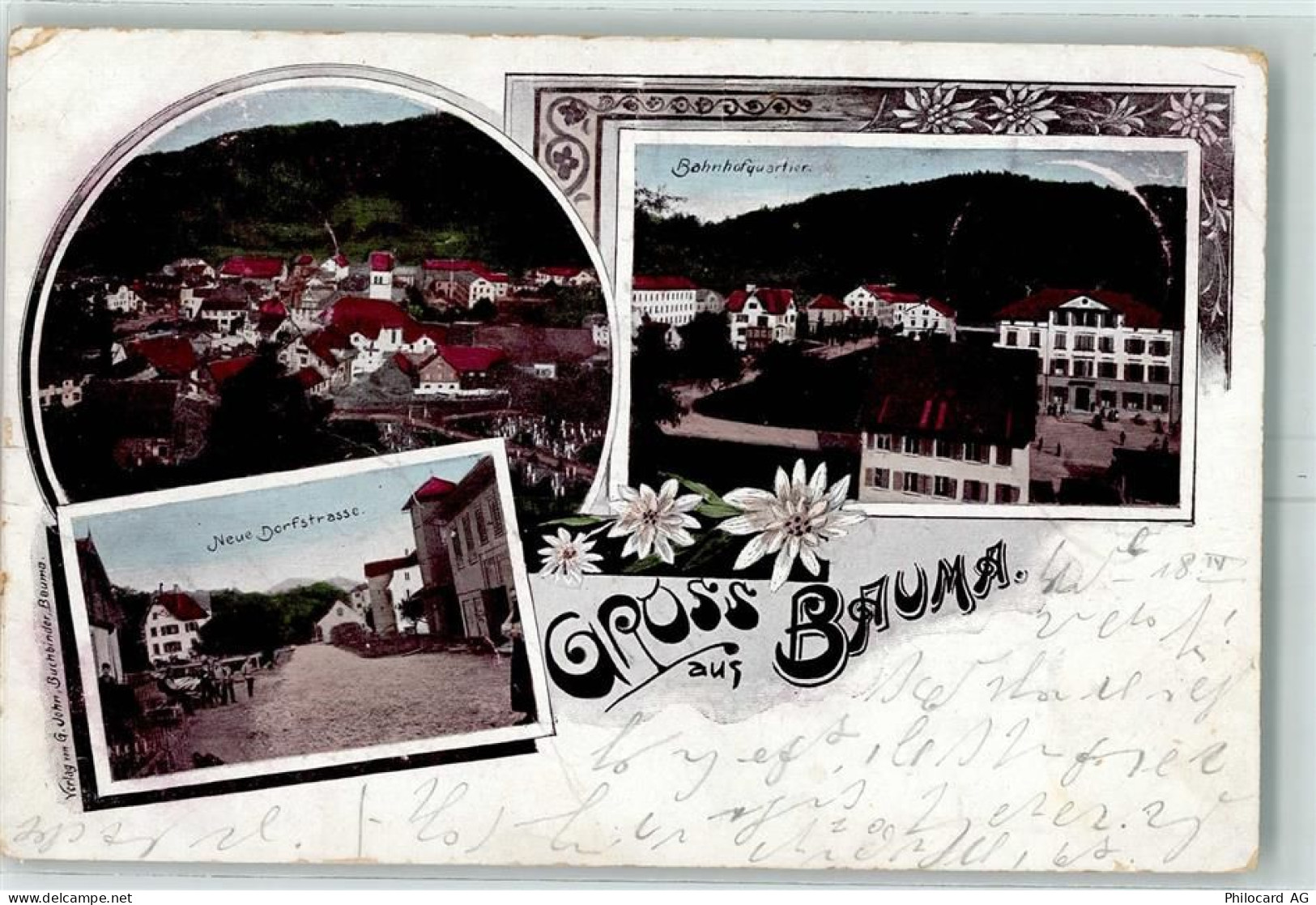 8494 Bauma 1900 - Neue Dorfstrasse Bahnhofquartier - 13601434