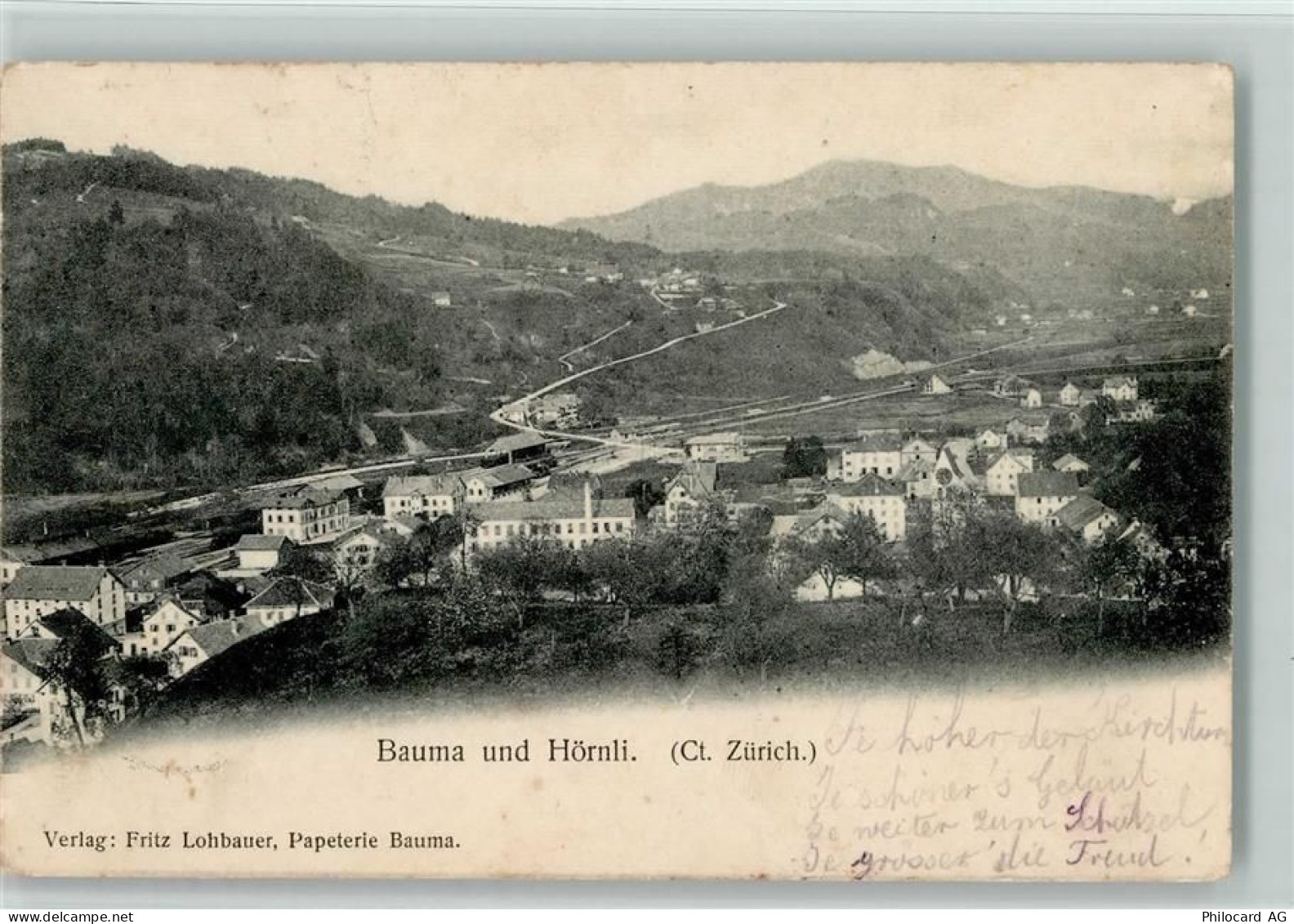 8494 Bauma 1905 - Bauma und Hörnli - 13218050