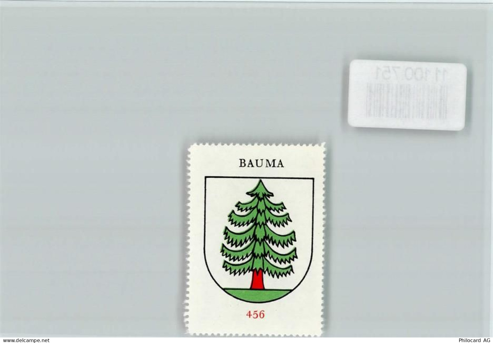 8494 Bauma - Vignette Wappen Kaffee Hag ca 1920-1940 Bauma - 11100751