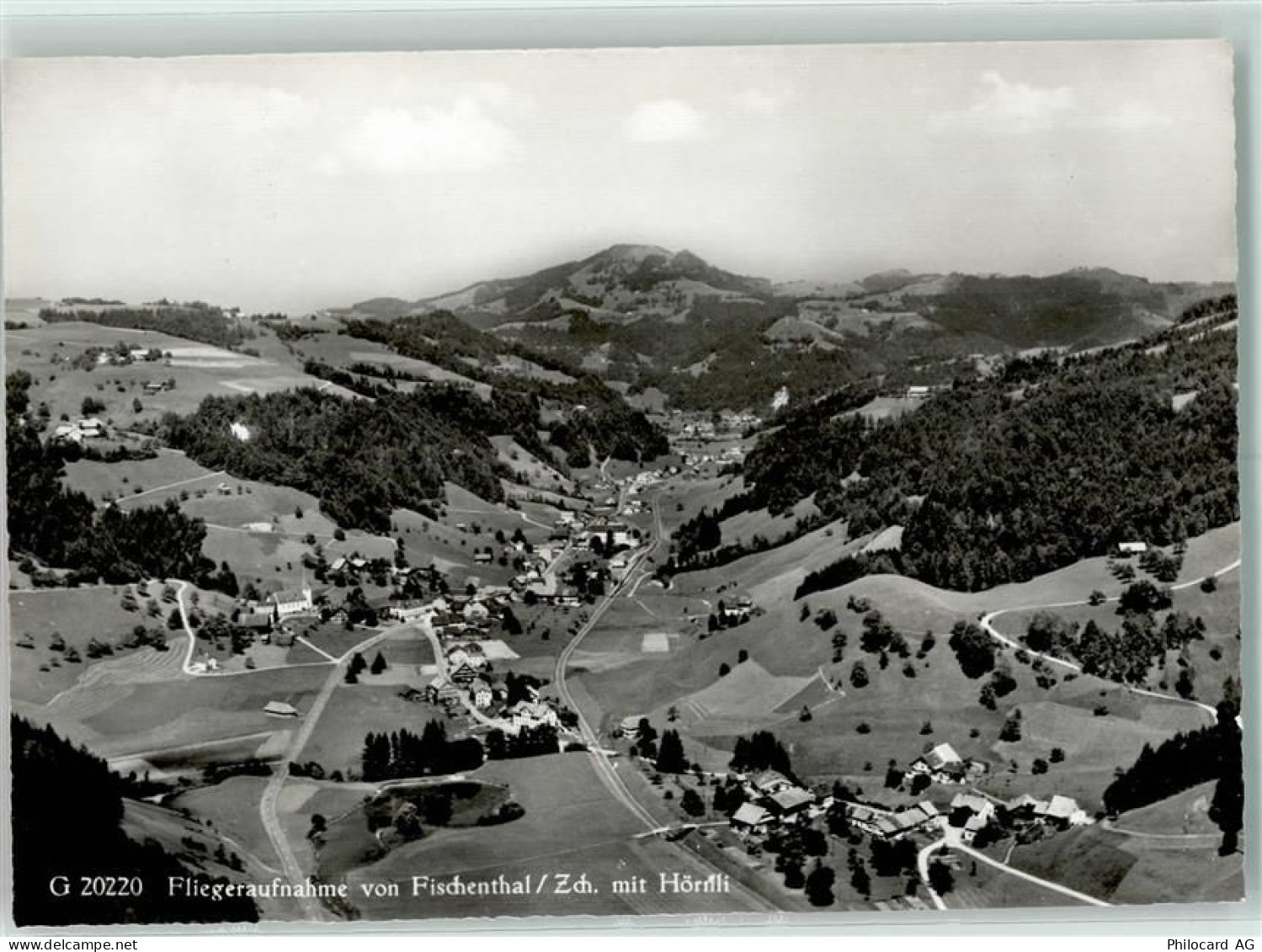 8497 Fischenthal - Fliegeraufnahme mit Hörnli - 13146322