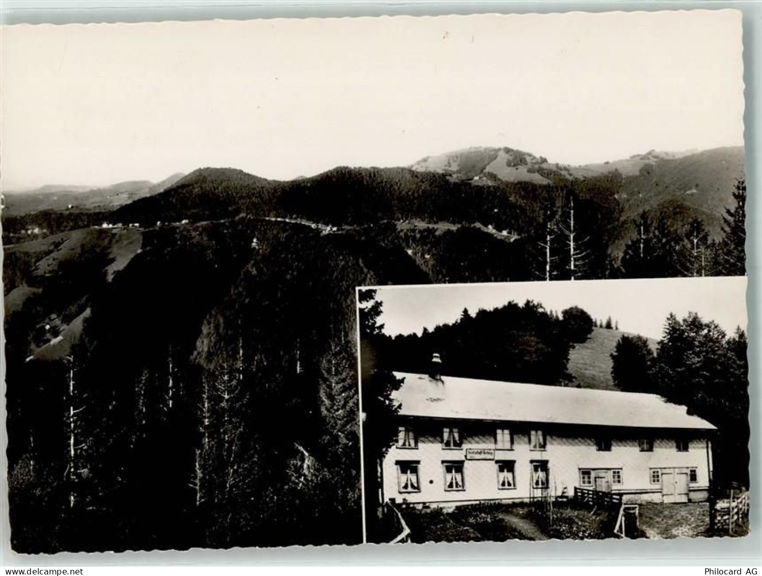 8497 Fischenthal Foto AK Gasthaus Tierhag Alp Schnebelhorn Foto Ryser - 39702626