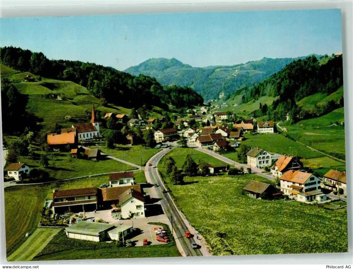 8497 Fischenthal - Gasthaus Blume Fliegeraufnahme - 39410203