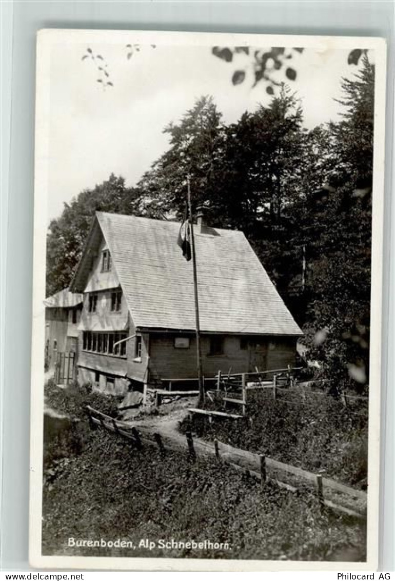 8497 Fischenthal Gebrauchsspuren Gasthaus Alp Schnelbehorn Burenboden - 10696116