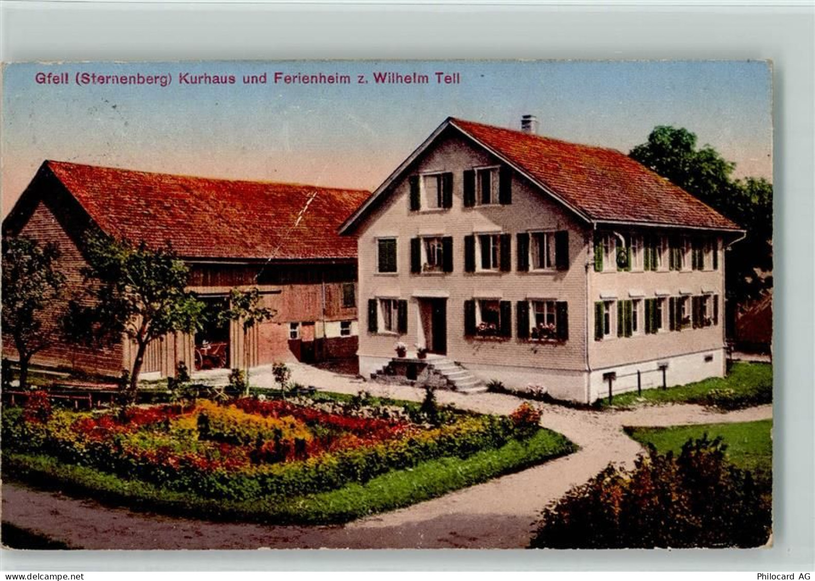 8499 Sternenberg Gebrauchsspuren Gfell Kurhaus Ferienheim zum Wilhelm Te... - 13119642