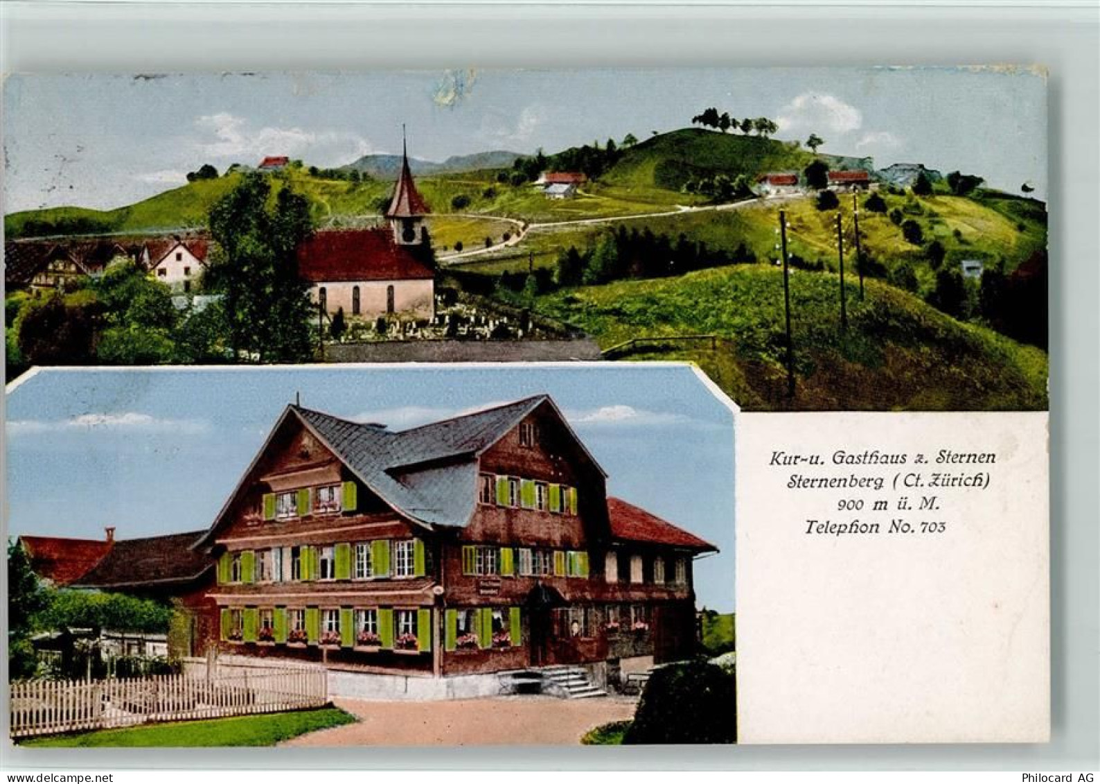 8499 Sternenberg Gebrauchsspuren Kur- und Gasthaus zum Sternen - 13117369