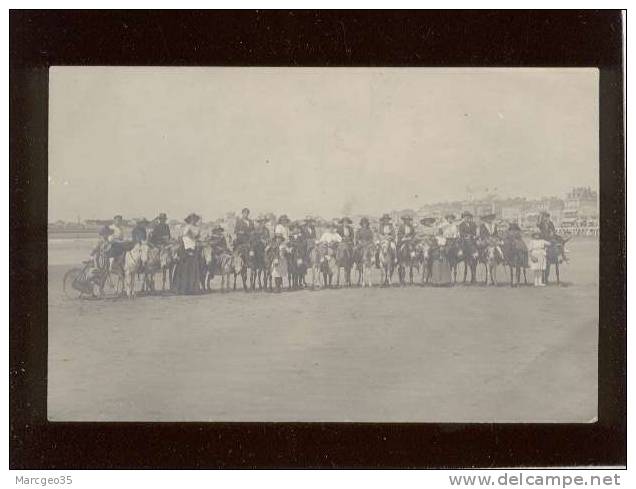85 carte photo patronage de chantonnay 1921 , sur la plage des sables d'olonne ?  promenade à ânes