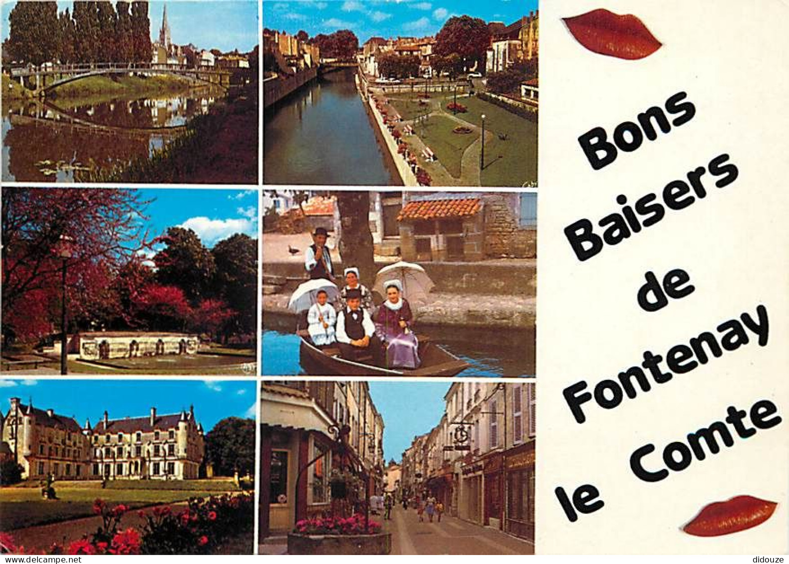 85 - Fontenay le Comte - Multivues - Folklore - CPM - Voir Scans Recto-Verso