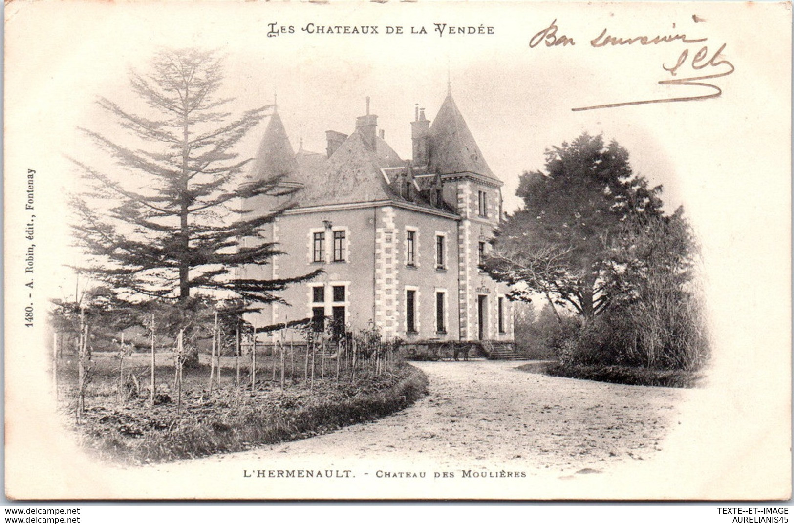 85 L'HERMENAULT - chateau des Moulieres