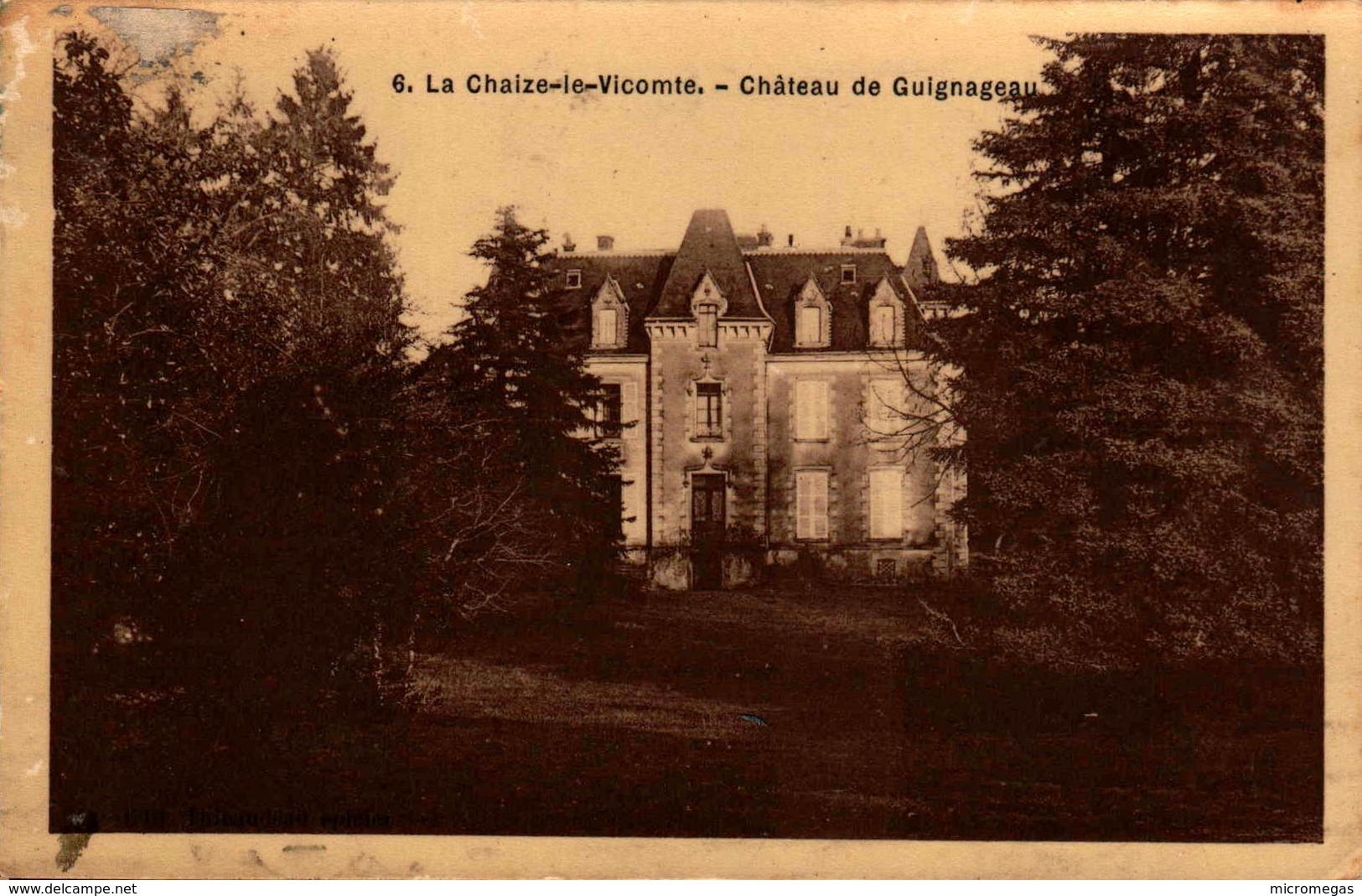 85 - La Chaize-le-Vicomte - Château de Guignageau