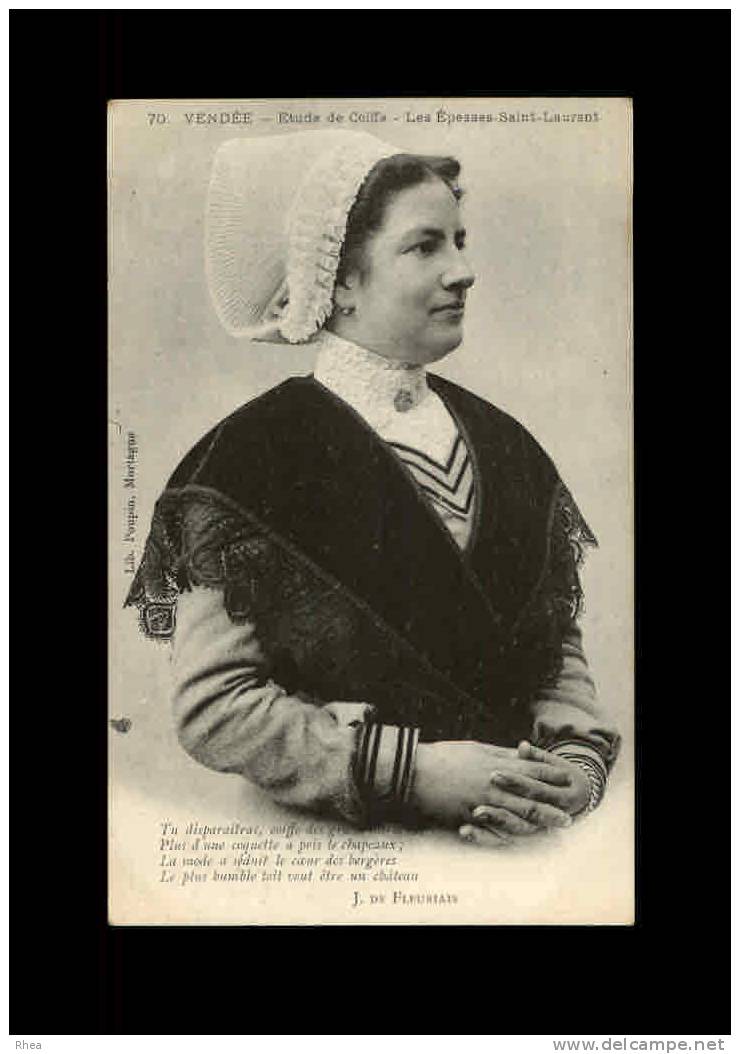 85 - LES EPESSES - 70 - Etude de Coiffe - Les Epesses-Saint-Laurent