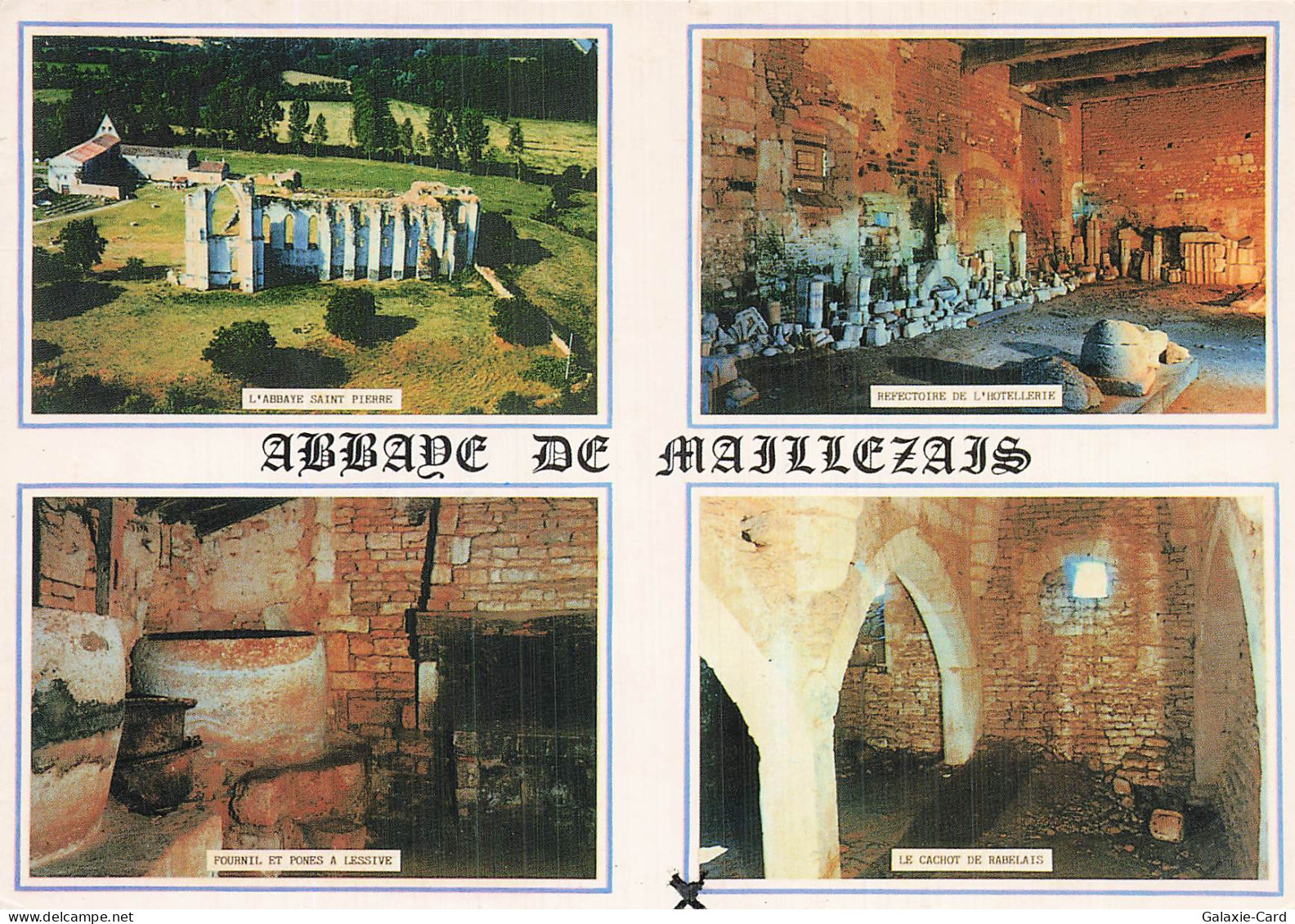 85 MAILLEZAIS ABBAYE DE MAILLEZAIS