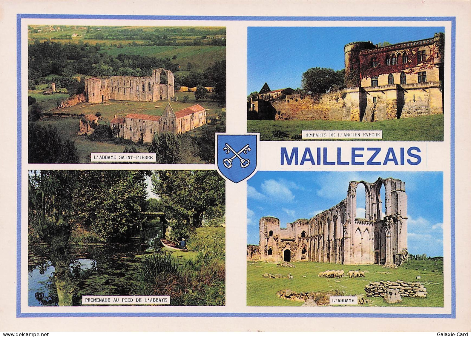 85 MAILLEZAIS ABBAYE DE MAILLEZAIS