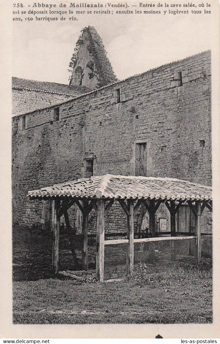85 MAILLEZAIS ABBAYE DE MAILLEZAIS