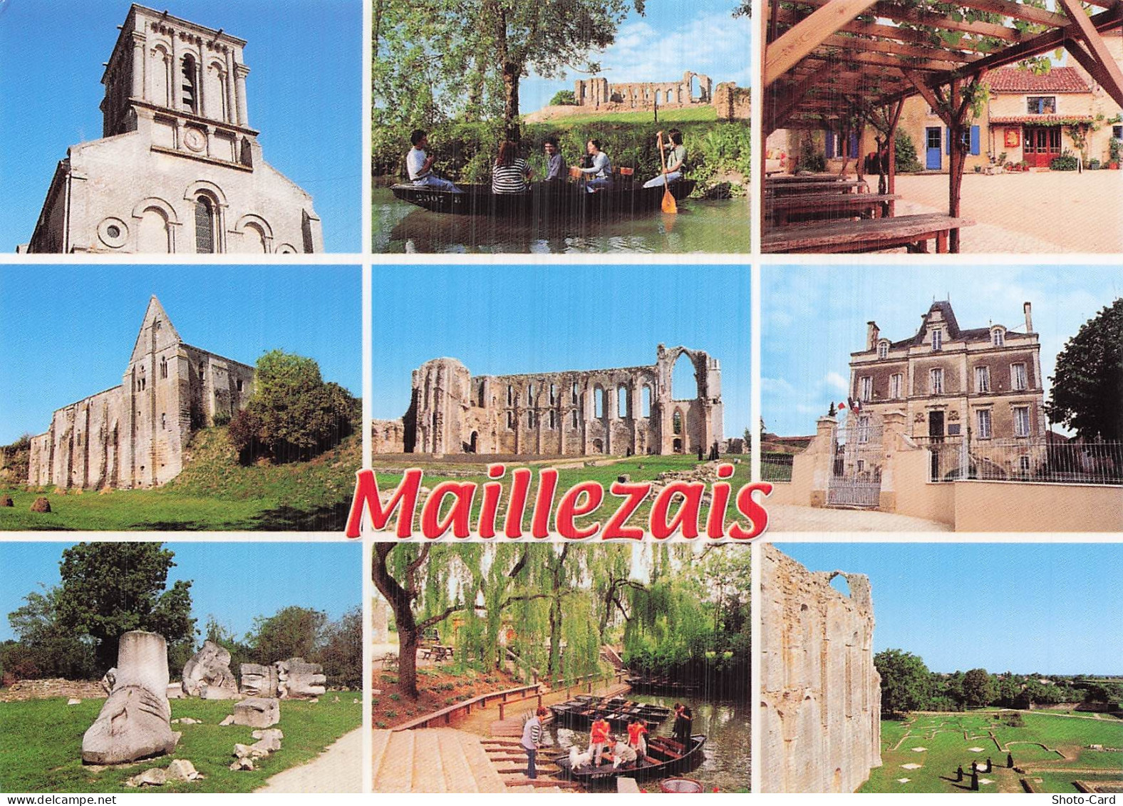85 MAILLEZAIS ABBAYE DE MAILLEZAIS