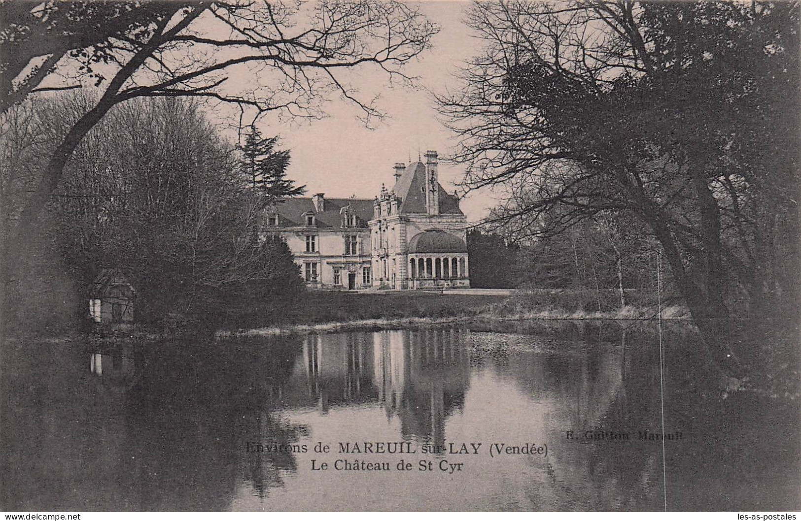85 MAREUIL SUR LAY DISSAIS LE CHATEAU DE ST CYR