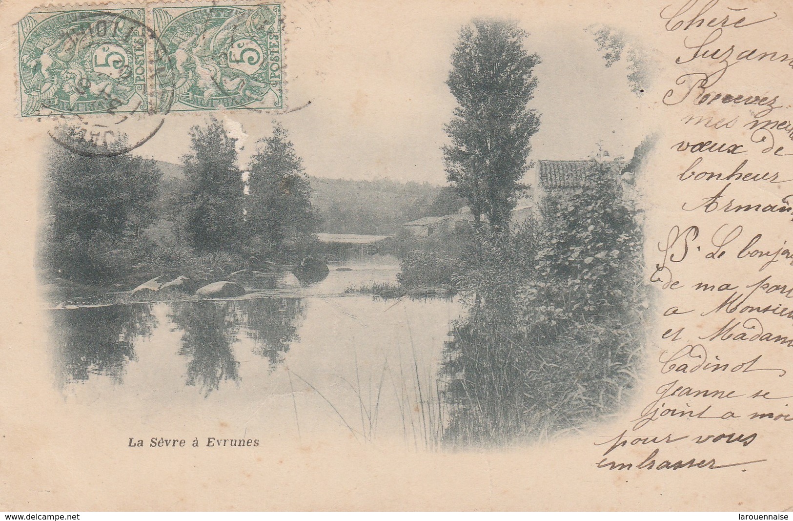 85 - MORTAGNE SUR SEVRE - La Sèvre à Evrunes