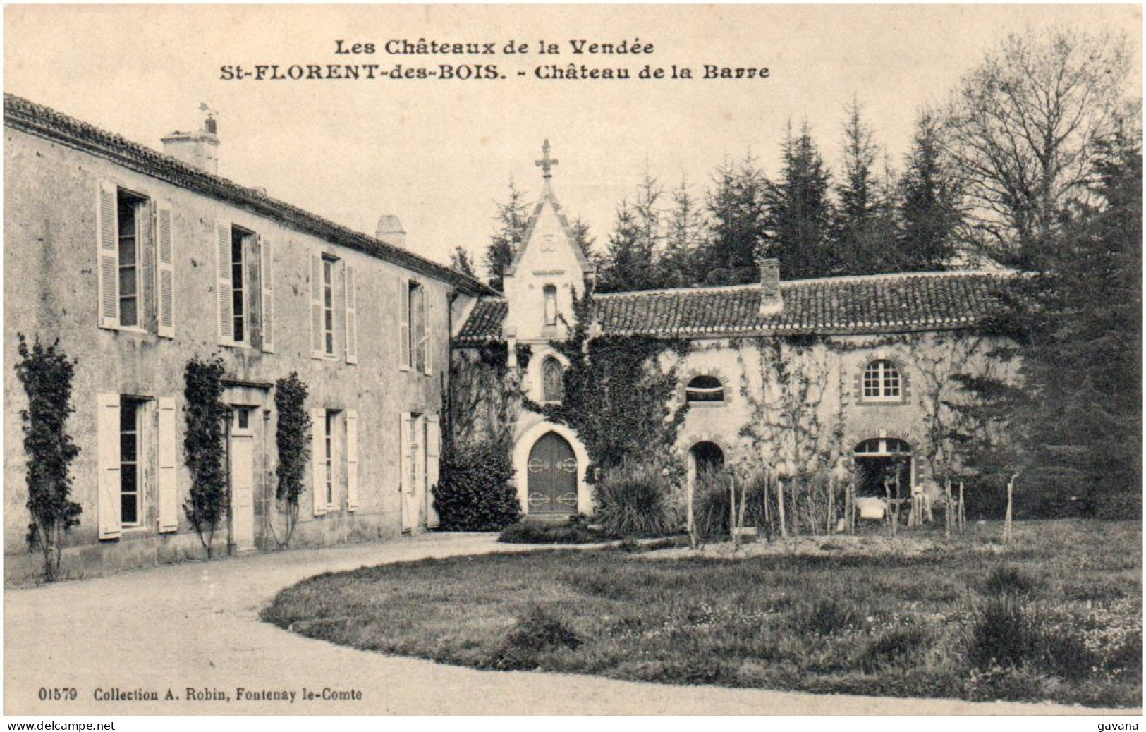 85 SAINT-FLORENT-des-BOIS - Château de la Barre