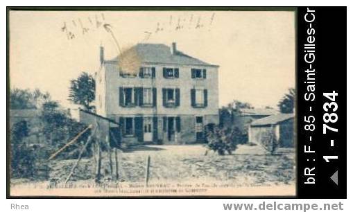 85 Saint-Gilles-Croix-de-Vie - 203. St-GILLES-sur-VIE (Vendée) - Maison FAUVEAU - Pension de  /  D85D  K85222K  C85222C