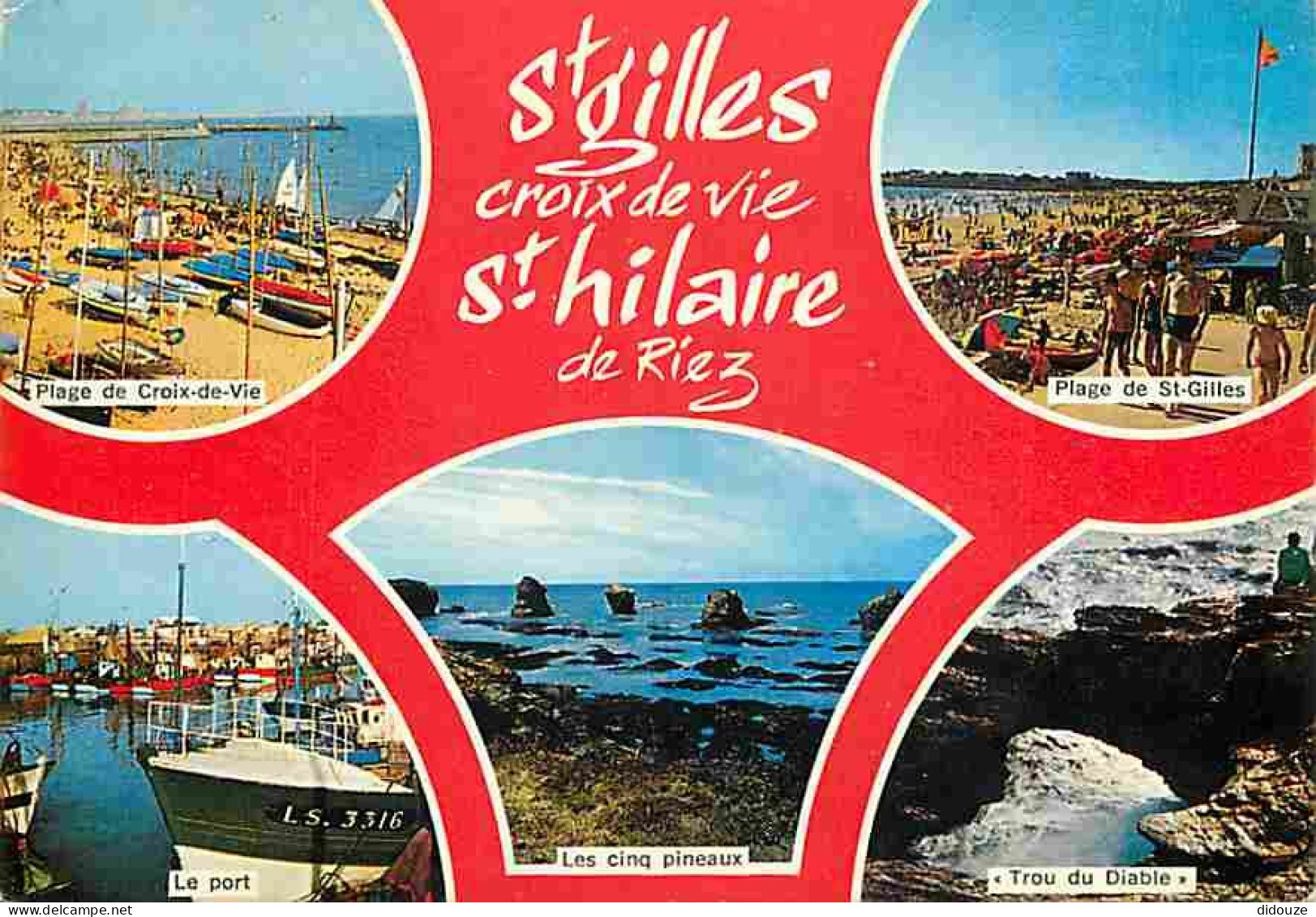 85 - Saint Gilles Croix de Vie - Multivues - CPM - Voir Scans Recto-Verso